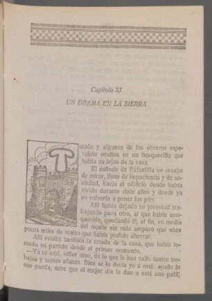 Capítulo XI - Un drama en la sierra