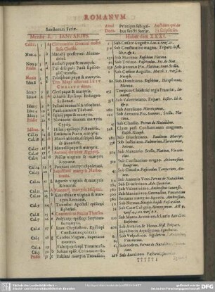Romanum Calendarium