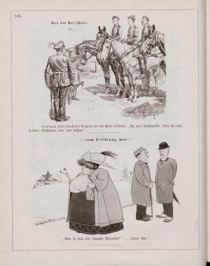 "Aus der Reitschule" "Erklärung"