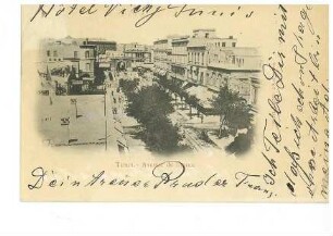 Avenue de France in Tunis