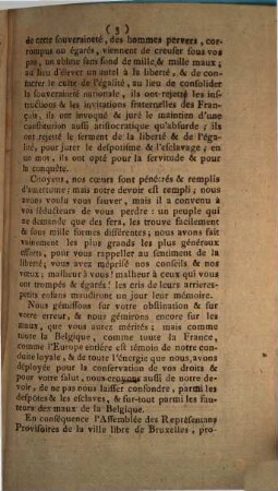 Proclamation Au Nom Du Peuple Souverain