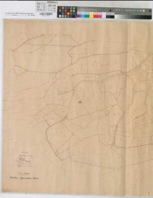 Calle (Meschede), Separation der Feldmark Wallen, Bl. 2 Brouillonkarte