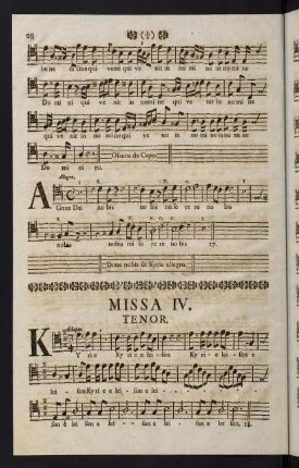 28-36, Missa IV.
