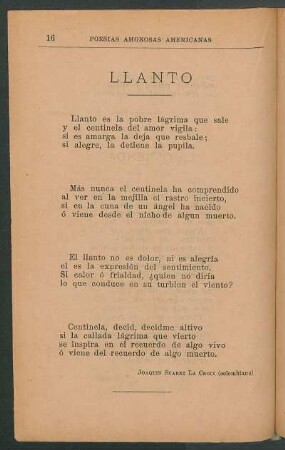 Llanto