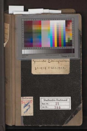Protokollbuch der Gemeinde Bövinghausen