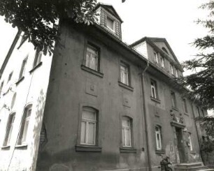 Gersdorf (Chemnitzer Land), Plutostrasse 34. Bergarbeitersiedlung. Wohnhaus