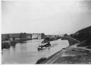 Kraftwerk, Wehr, Schleusenkanal Viereth