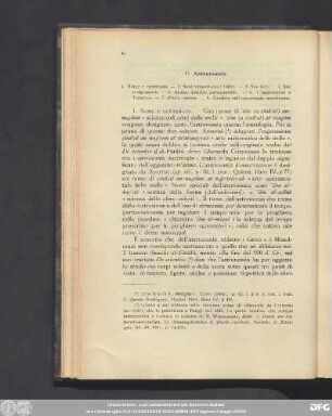 II. Astronomia.