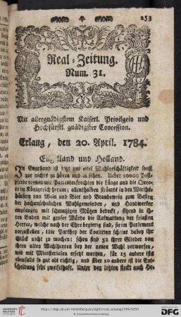 Num. 31 - 40 (20. April - 21. May)