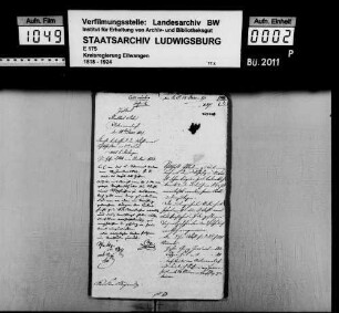 Ortsvorsteher zu Unterrombach