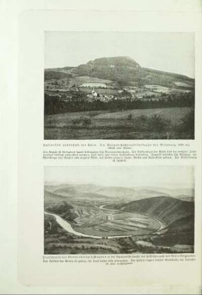 Flußschleife der Werra oberhalb Münden in der Buntsandsteintafel des Hessischen und des Weser-Berglandes