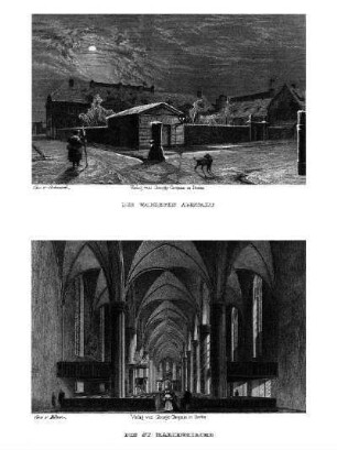 Tafel: Die Wadzecks Anstalt; Die St. Marienkirche