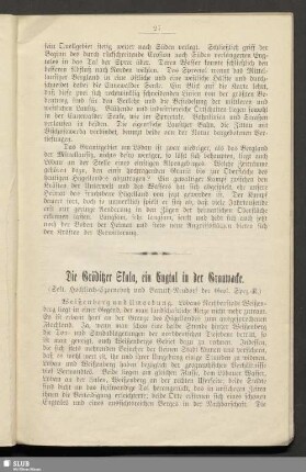 Die Gröditzer Skala, ein Engtal in der Grauwacke