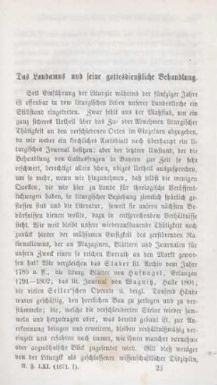 323-349 Das Laudamus und seine gottesdienstliche Behandlung