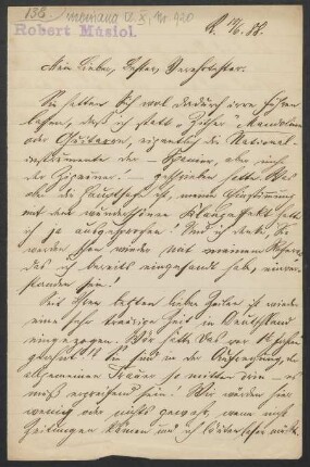 Brief an Friedrich Wilhelm Jähns : 18.06.1888