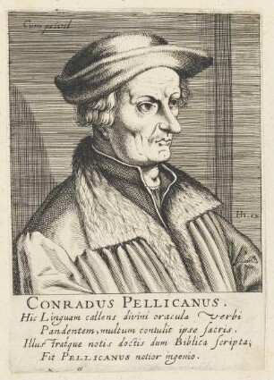 Bildnis des Conradus Pellicanus
