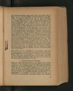 4. Die Verzerrung der Wirtschaft