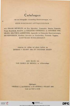 Catalogus