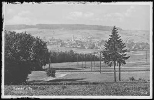 Pulsnitz. Blick nach Pulsnitz