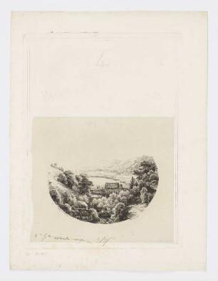 Landschaft mit Fabrik und Brücke, Titelblatt der Folge "Vier Landschaften"