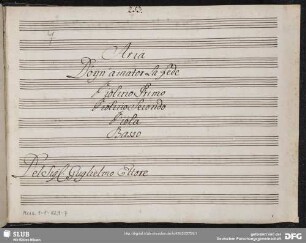 D'ogni amator la fede - Mus.1-F-82,9-7 : S, strings, b - B|b