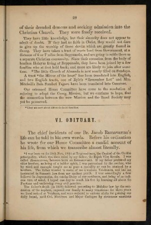 29-34, VI. Obituary