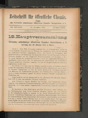 Heft XXI/XXII, Jahrgang XXIII
