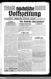 Sächsische Volkszeitung : für christliche Politik und Kultur