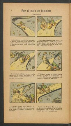 Por el cielo en bibiclea - (Conclusión), [Cómic]