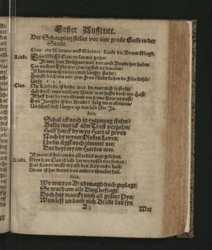 [Erster Aufftritt. - Vierdter Aufftritt.]