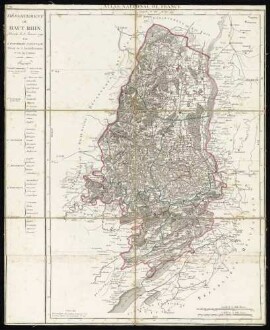 Atlas National de France en départements