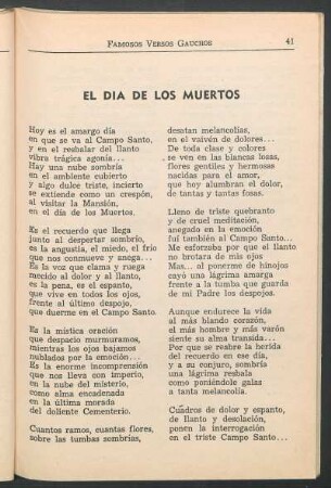 El día de los muertos