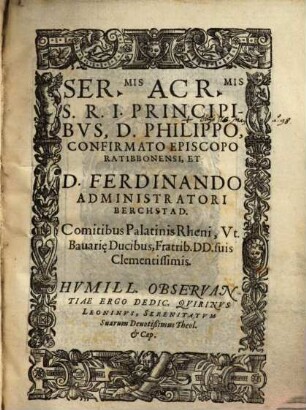 Disputatio de oratione et horis canonicis