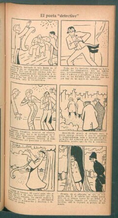 El poeta "detective" - [Cómic]