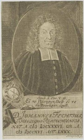 Bildnis des Johannes Fechtius