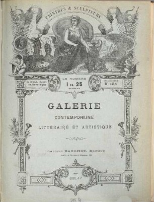 Galerie contemporaine, littéraire, artistique. 4,1. 1879