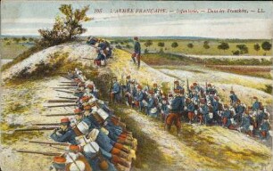 L'Armée Francaise. - Infanterie. - Dans les Tranchées. - LL.
