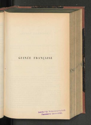 Guinée Francaise