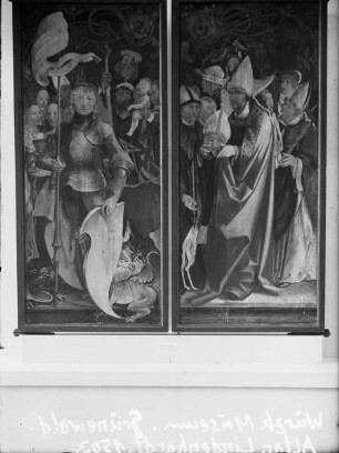 Choraltar — Erste Schauseite: 14 Nothelfer