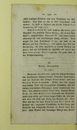 34. Prinz Konradin. († 1268.)