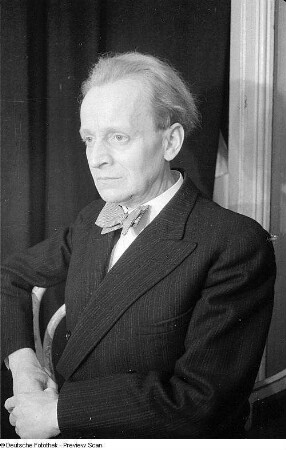 Porträt des Schauspielers und Theaterregisseurs Rudolf Hammacher