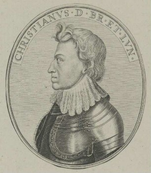 Bildnis des Christianvs d. Br. et Lvn.