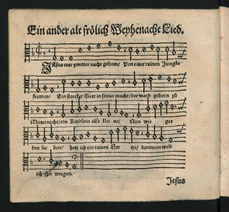 Ein ander alt froelich Weyhenacht Lied. ||