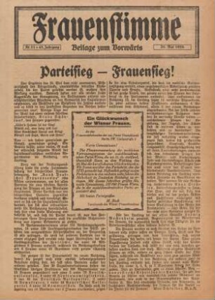Frauenstimme