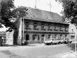 Großenhain, Mozartallee 131. Wohnhaus (um 1800). Straßenansicht