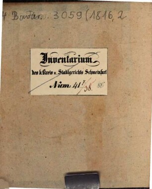 Königlich-baierisches Intelligenzblatt für das Großherzogthum Würzburg. 1816, 2