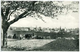 Heynitz. Blick auf Heynitz