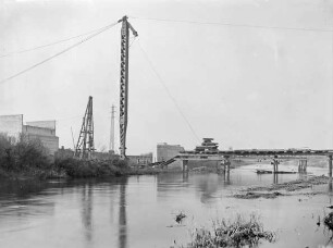 Bau neue Brücke bei Verden/Aller