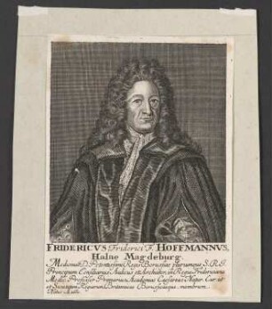 Porträt Friedrich Hoffmann (1660-1742)