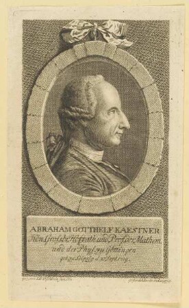 Bildnis des Abraham Gotthelf Kaestner